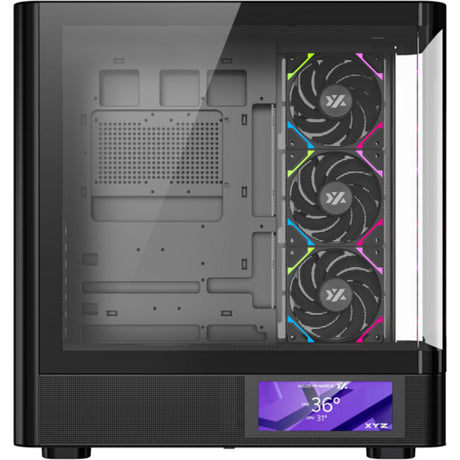 Xyz PC Gear Quantum Pro Midi-Tower-Gehäuse (Schwarz | Fenster)