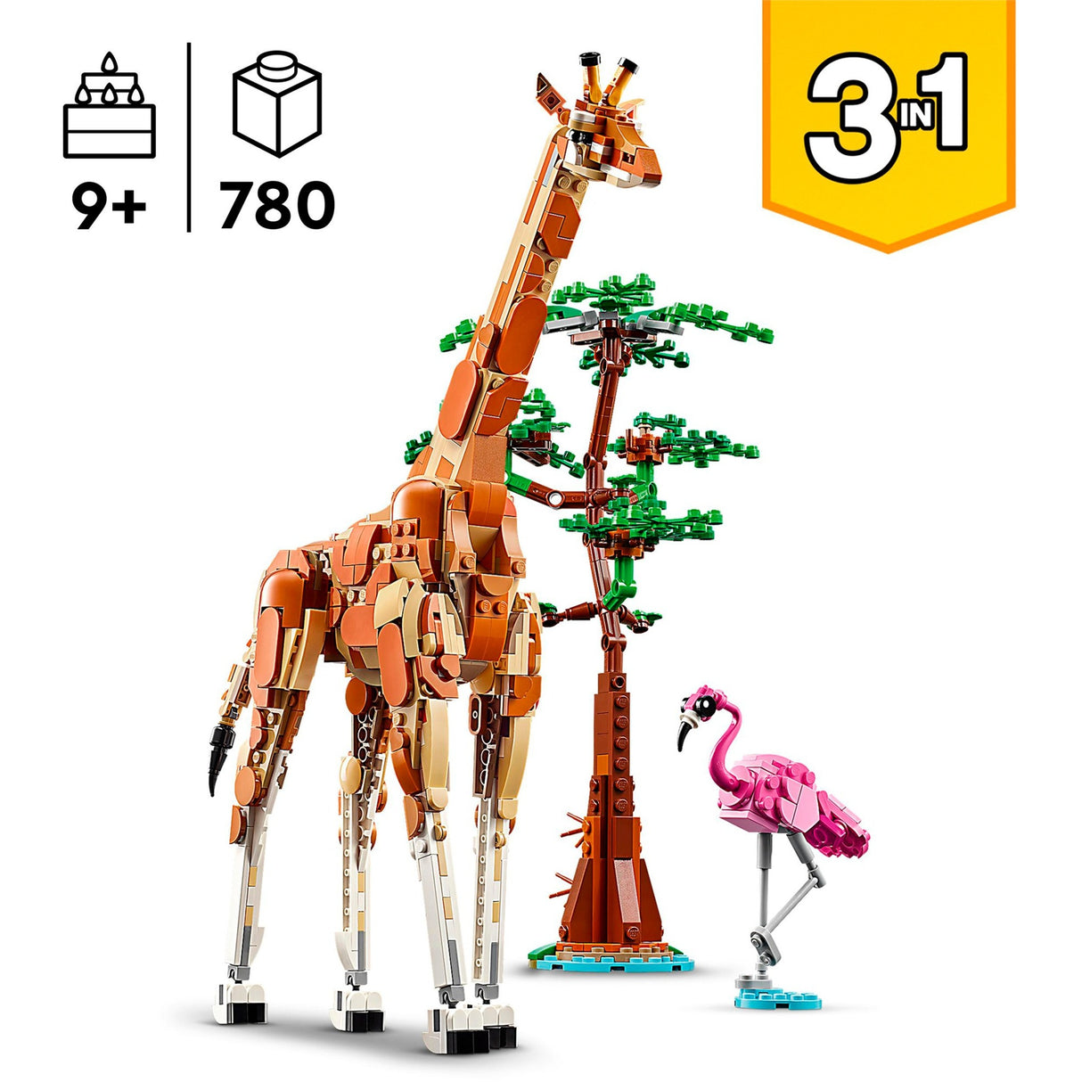 Lego Creator 3in1 Safaritiere – 31150