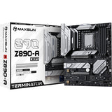 Maxsun ms-terminator z890-a wifi socket 1851 moederbord (zwart, raid, 2.5 gb-lan, wlan, bt, sound, atx)
