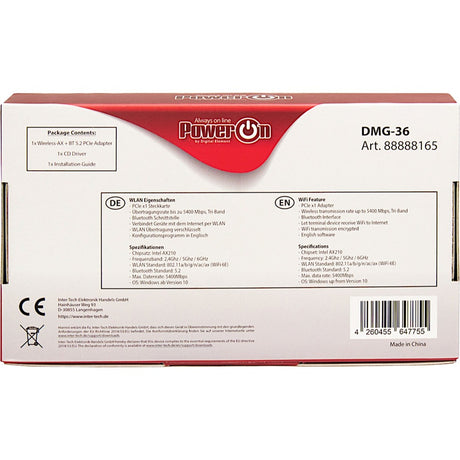 Inter-Tech DMG-36 WLAN-Adapter