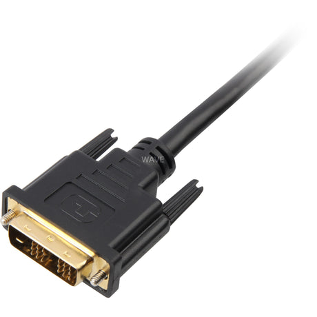 Sharkoon HDMI > DVI-D (18+1) Adapter (schwarz, 1 Meter)