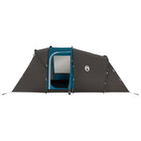 Coleman vespucci 4 tent - 4 persoons tunneltent – uv guard spf50 zonbescherming – ventilatie – geïntegreerd grondzeil - grijs blauw
