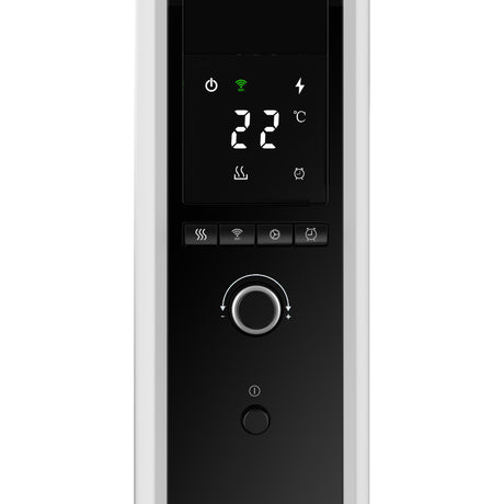 Mill gentle air wifi olieradiator oil1500wifi3 (wit zwart, 1500 watt, tot 22 m², bluetooth, wifi module, app bediening)