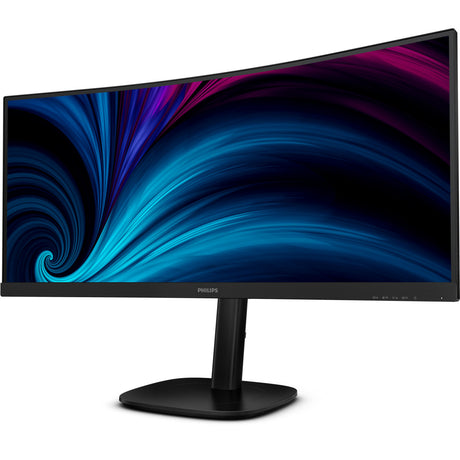 Philips 34b2u3600c 34 gebogener Ultrawide-Monitor (schwarz, HDMI, Display-Port, 4x USB-A, USB-B, USB-C, RJ-45)