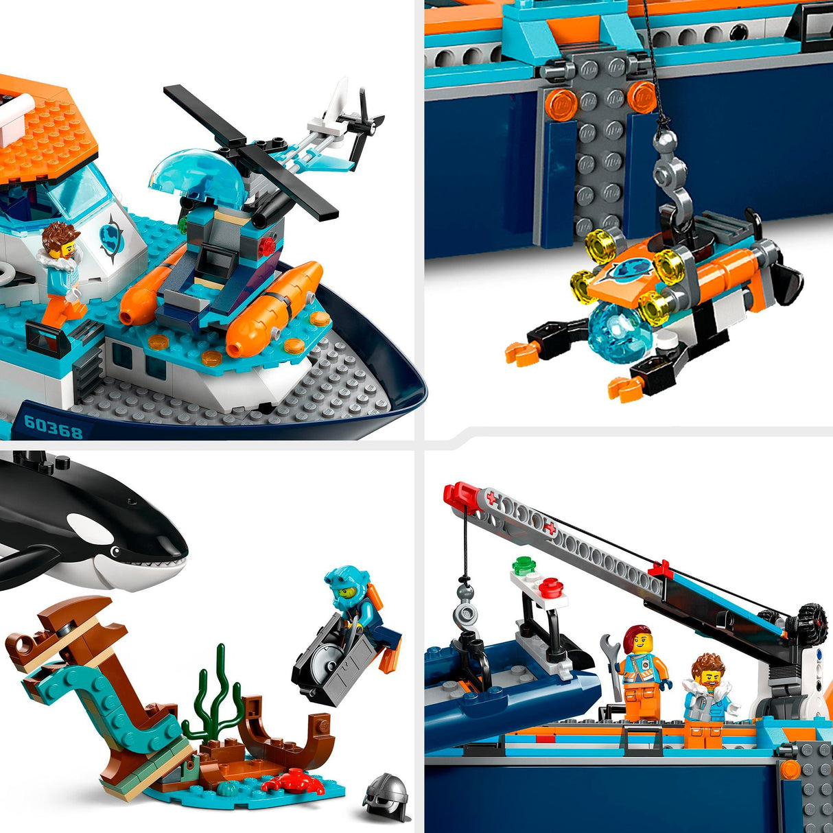 Lego City 60368 Polar Research Ship