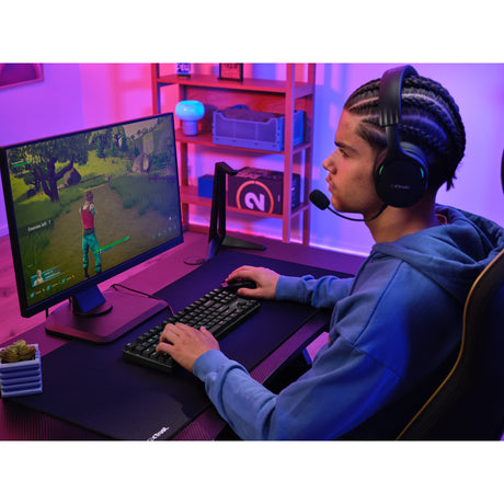 Trust gxt 864 cada compact mechanisch tkl-gamingtoetsenbord (zwart, us lay-out (qwerty), huano brown, rgb)