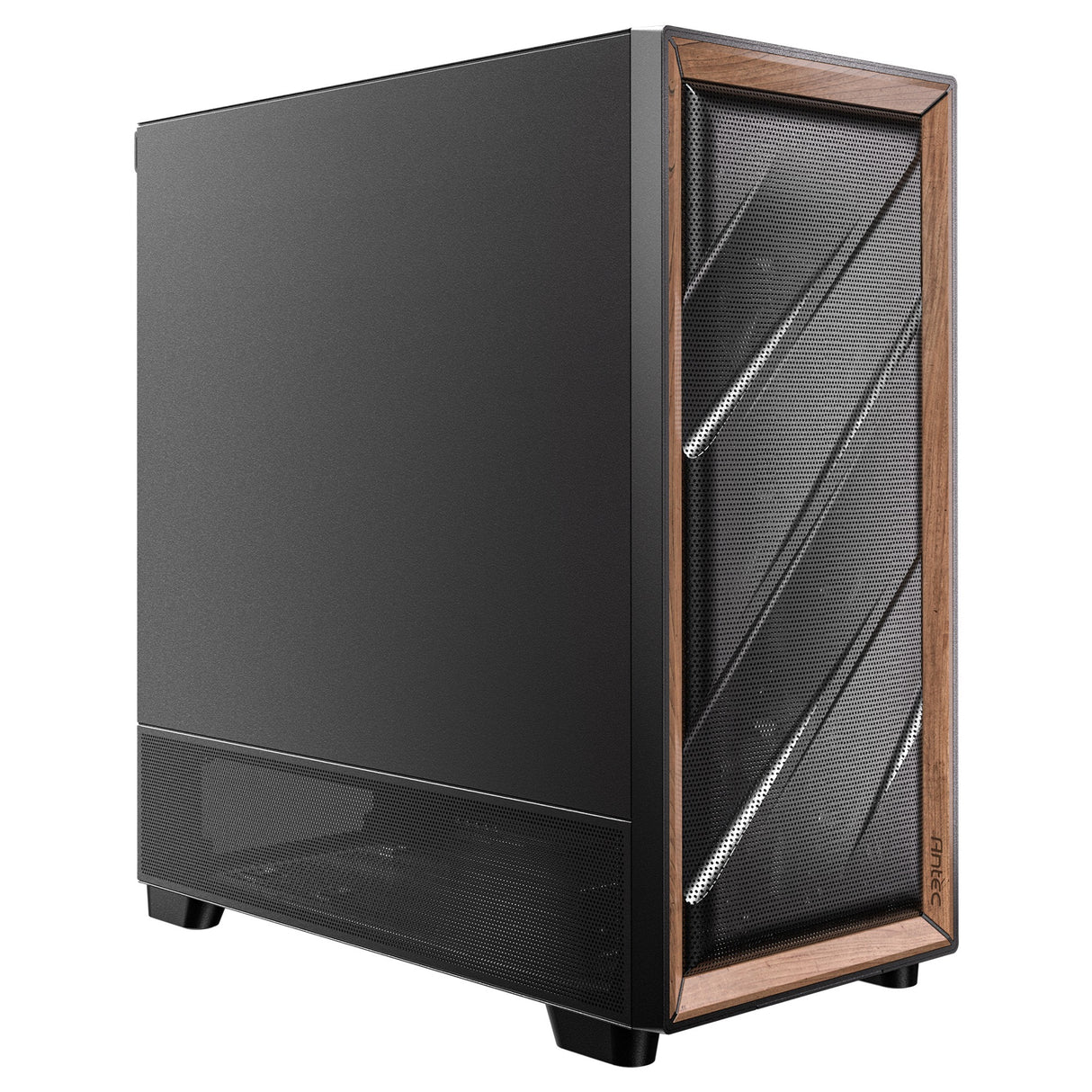 Antec Flux Se Midi-Tower-Gehäuse (schwarz | 2x USB-A | 1x USB-C)