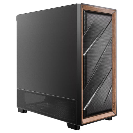 Antec Flux Se Midi-Tower-Gehäuse (schwarz | 2x USB-A | 1x USB-C)