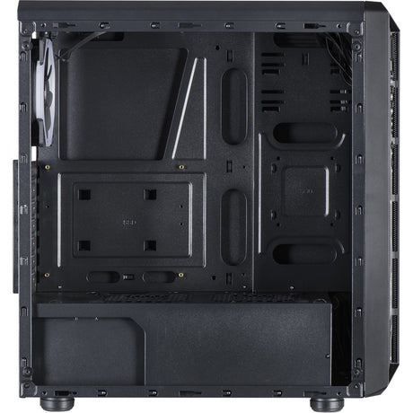 Inter-Tech C-3 Saphir Midi-Tower-Gehäuse (schwarz | 3x USB-A | Fenster)