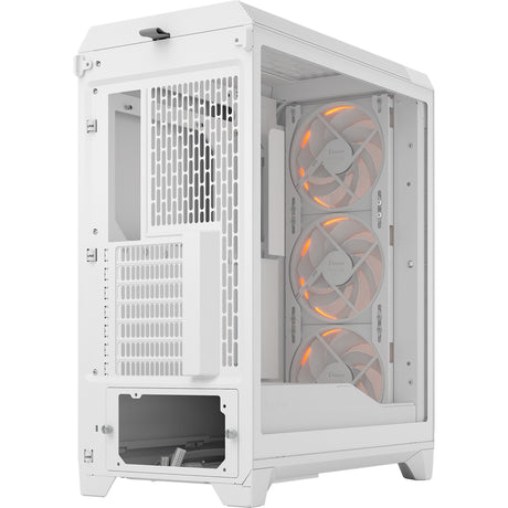 Fractal Design Meshify 3 RGB Midi-Tower-Gehäuse (weiß | 2x USB-A | 1x USB-C | RGB | gehärtetes Glas)