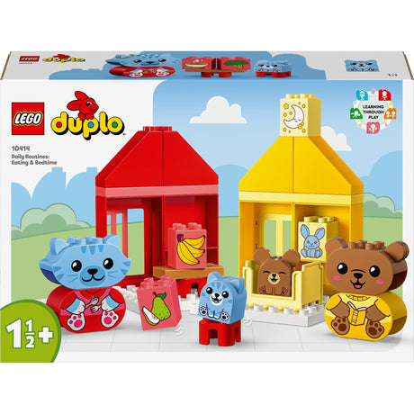 Lego Duplo – Alltagsgewohnheiten – Konstruktionsspielzeug zum Essen und Schlafen (10414)