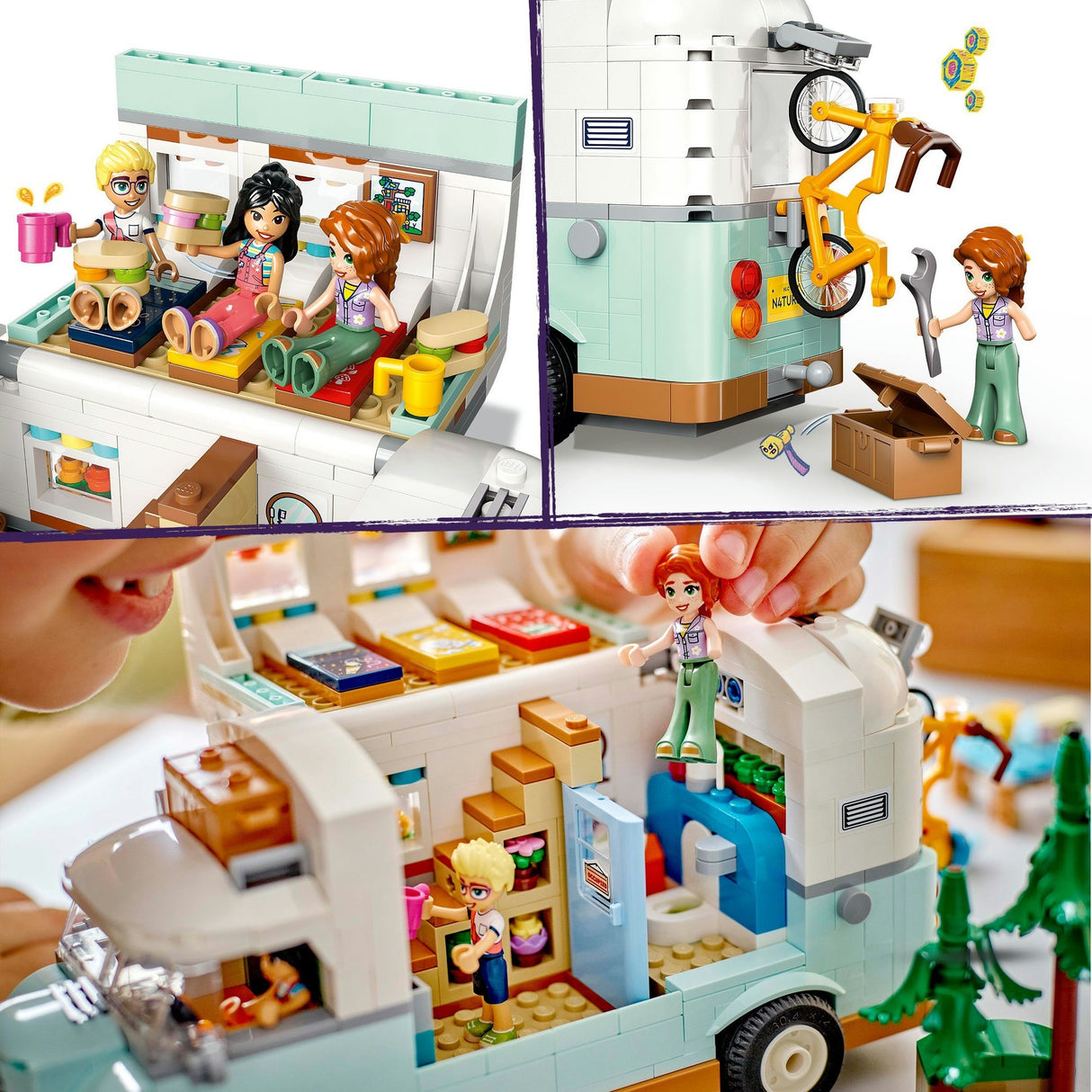 Lego Friends 42663 Wohnmobil-Abenteuer mit Freunden