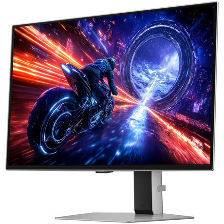 Samsung odyssey oled g6 g60sf 27 gaming monitor (zilver, 1x displayport, 2x hdmi, 2x usb-a, 500 hz)