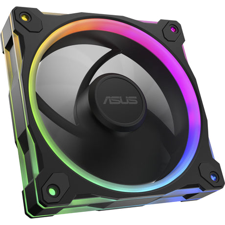 Asus Prime Mr120 ArGB Lüfter – Dreierpack Gehäuselüfter (schwarz, 3 Stück, 120 x 120 x 28 mm, 3 Stück)