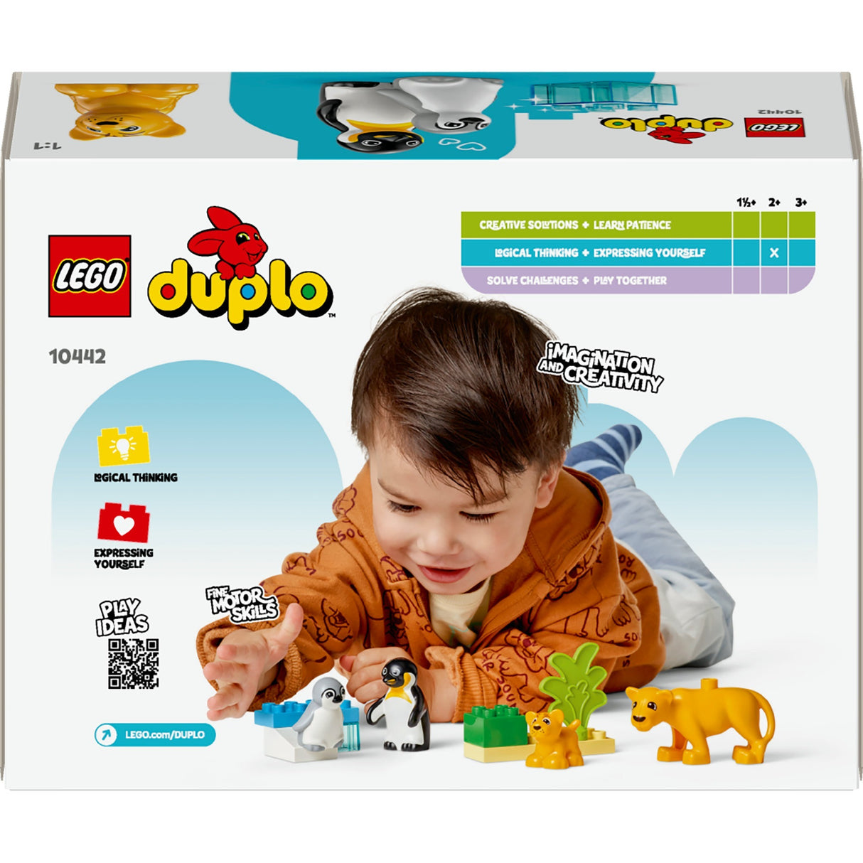 Lego Duplo 10442 Wildtierfamilien Pinguine und Löwen
