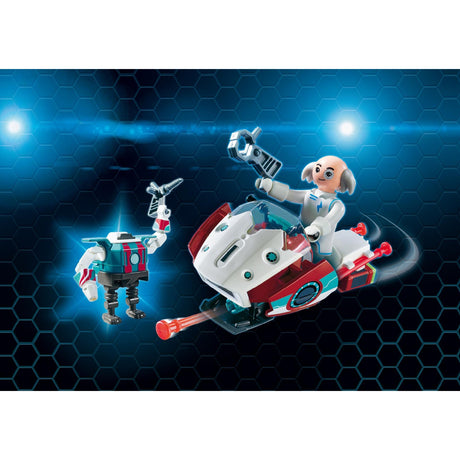 Playmobil Super 4 - Skyjet mit Dr. x Roboter-Constructiespeelgoed (9003)
