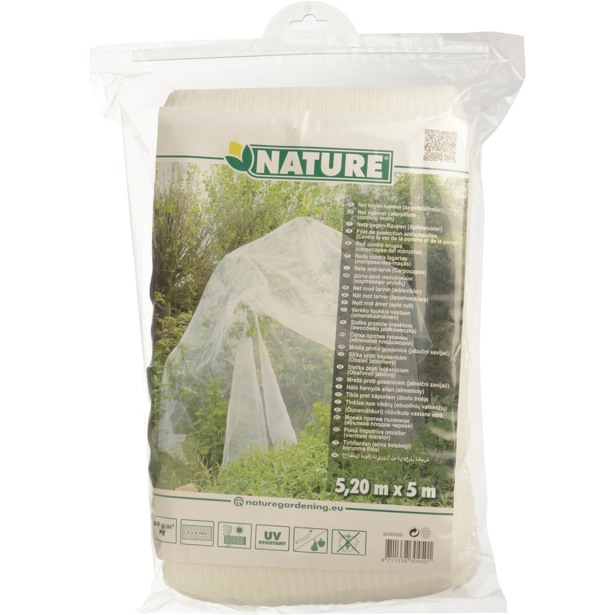 Naturesektennetz, feinmeshed