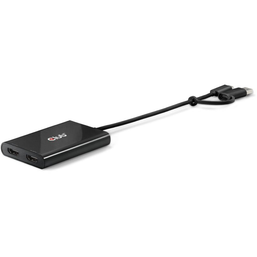 Club 3D USB-C auf 2x HDMI Videosplitter mit DisplayLink
