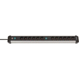 Brennenstuhl Premium-Alu-Line-Sockel 12-mal