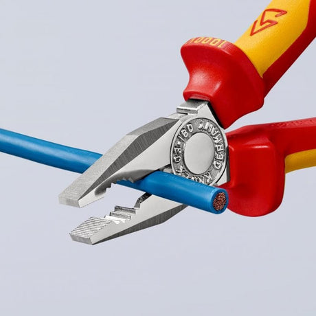Knipex 03 06 160 Kombizange verchromt Comfort VDE 160mm