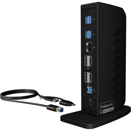 Icy Box ib-dk2252ac Dockingstation (schwarz, USB-A, HDMI, Display-Port)