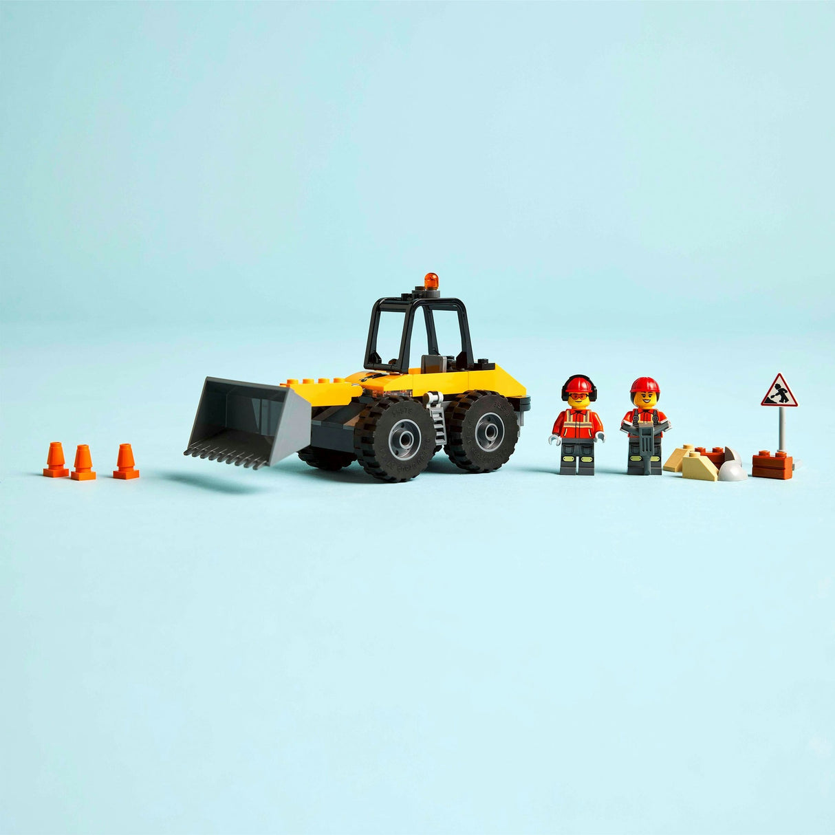 Lego 60450 City tolle Fahrzeuge gelber Radlader | 2 Stk