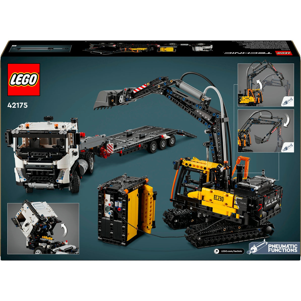 Lego Technic 42175 Volvo FMX Truck EC230 Elektrobagger