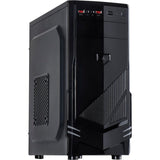 Inter-Tech B-30 Midi-Tower-Gehäuse (schwarz | 2x USB-A)