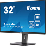 Iiyama Prolite xub3293uhsn-b5 31,5 4k UHD Monitor (schwarz, HDMI, Display Port, 2x USB-A, USB-C, RJ-45)