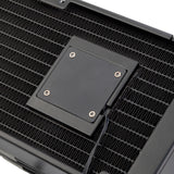 Silverstone xe360pd waterkoeling (zwart zilver)