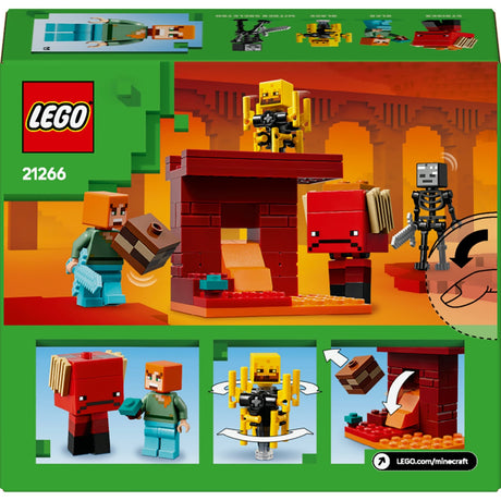 Lego Minecraft Die Lavaschlacht im Nether für Kinder – 21266