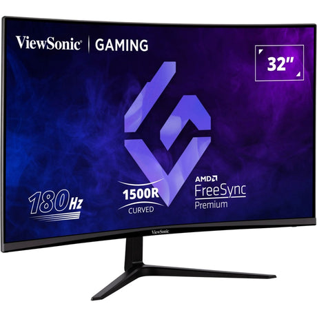 Viewsonic vx3218-pc-mhd 32 gebogener Gaming-Monitor (schwarz, 2x HDMI, 1x Display-Port, 180 Hz)