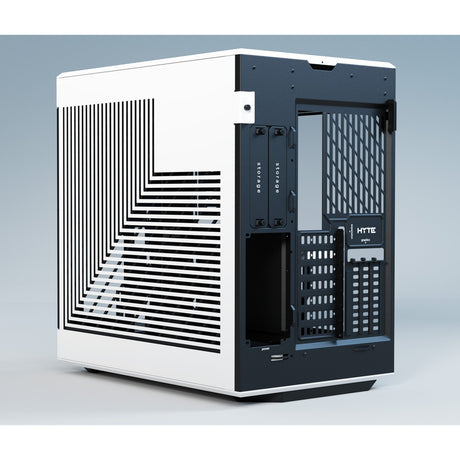 Hyte y60 Midi-Tower-Gehäuse (weiß schwarz | 3x USB-A | gehärtetes Glas)