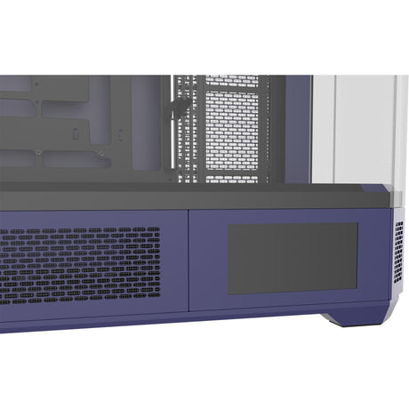 Thermaltake View 600 tg Future Dusk Big Tower Gehäuse (lila schwarz | 2x USB-A | 1x USB-C | gehärtetes Glas)
