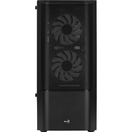Aerocool Quantum Mesh v3 Midi-Tower-Gehäuse (schwarz grau | 3x USB-A | RGB | Fenster)