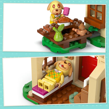 Lego Animal Crossing 77058 Goldies gemütliches Hausbauset