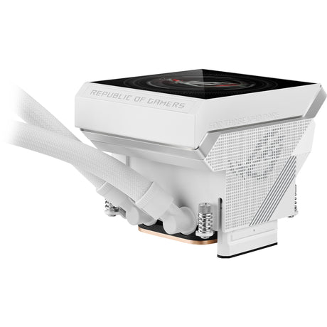 Asus ROG Strix LC IV 360 ARGB LCD-Wasserkühlung (Weiß, 4-Pin-PWM)