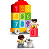 Lego Duplo – Zahlenzug – Zählen lernen, Konstruktionsspielzeug (10954)