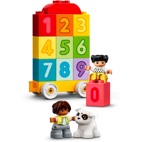 Lego Duplo – Zahlenzug – Zählen lernen, Konstruktionsspielzeug (10954)