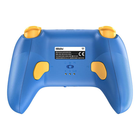 8bitdo ultimativer 3-Modus-Controller für Xbox – seltene Edition zum 40. Jubiläum (Blaugold, Xbox Series X|s, Xbox One, PC, Bluetooth USB-C 2,4 GHz)