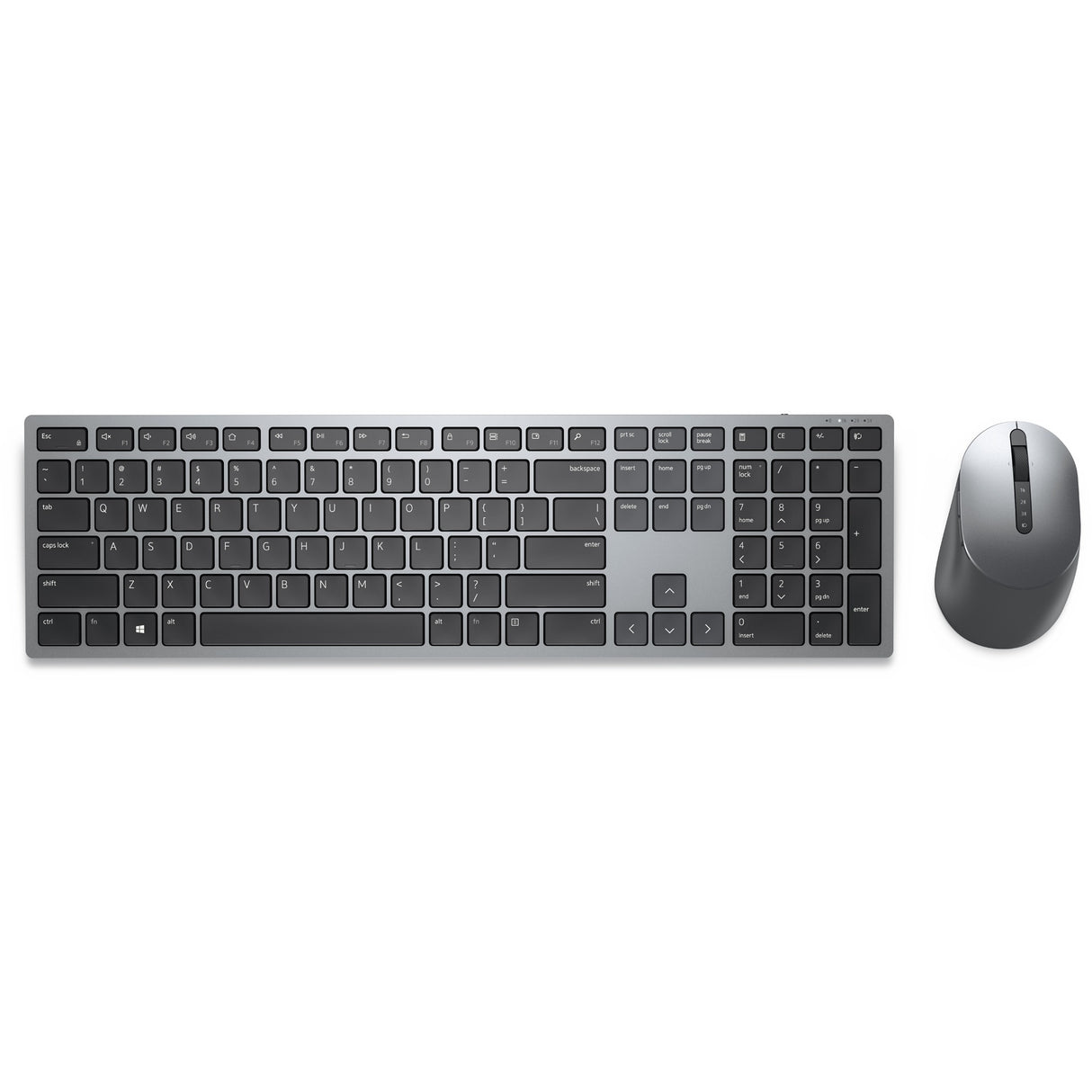 Dell Multi-Device-drahtlose Tastatur und drehen Sie sich