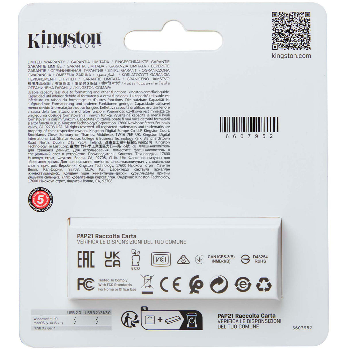 Kingston Data Traveler Exodia S 256 GB USB-Stick (schwarz orange, DTXS 256 GB)