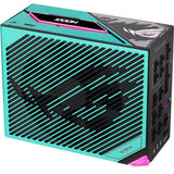 Asus rog thor platinum iii hatsune miku edition modulaire 1200 watt voeding (zwart, 1x 12v-2x6, 4x pcie)