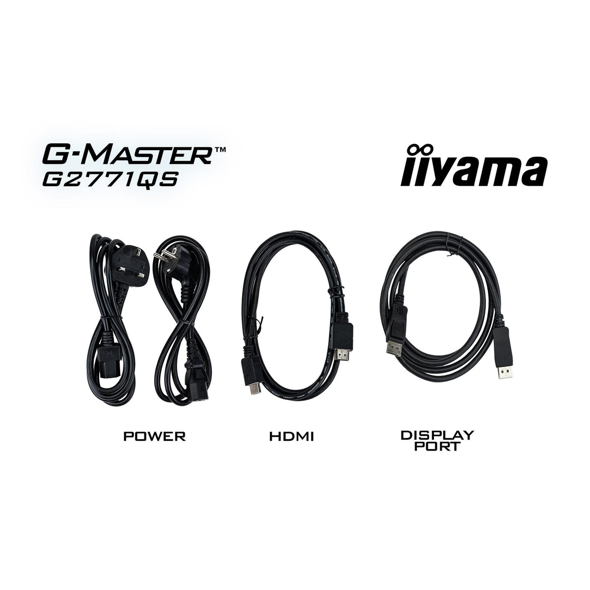 Iiyama G-Master Red Eagle G2771QS-B1 27 Gaming-Monitor (schwarz, 2x HDMI, DisplayPort, 200 Hz)