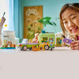 Lego Friends 42695 Anhänger mit Pferd und Fohlen