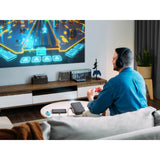 Viewsonic Smart LED tragbarer Projektor mit Harman Kardon Lautsprechern (Schwarz, HDMI, Audio, WLAN, Bluetooth)