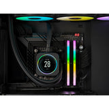Corsair Vengeance RGB 32 GB DDR5-5200 (2x 16 GB) RAM (schwarz, cmh32gx5m2b5200c40, xmp 3.0)