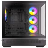 Antec c7 argb Midi-Tower-Gehäuse (schwarz | 2x USB-A | 1x USB-C | gehärtetes Glas)
