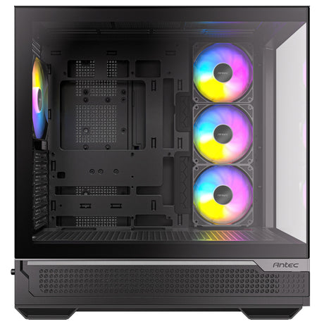 Antec c7 argb Midi-Tower-Gehäuse (schwarz | 2x USB-A | 1x USB-C | gehärtetes Glas)
