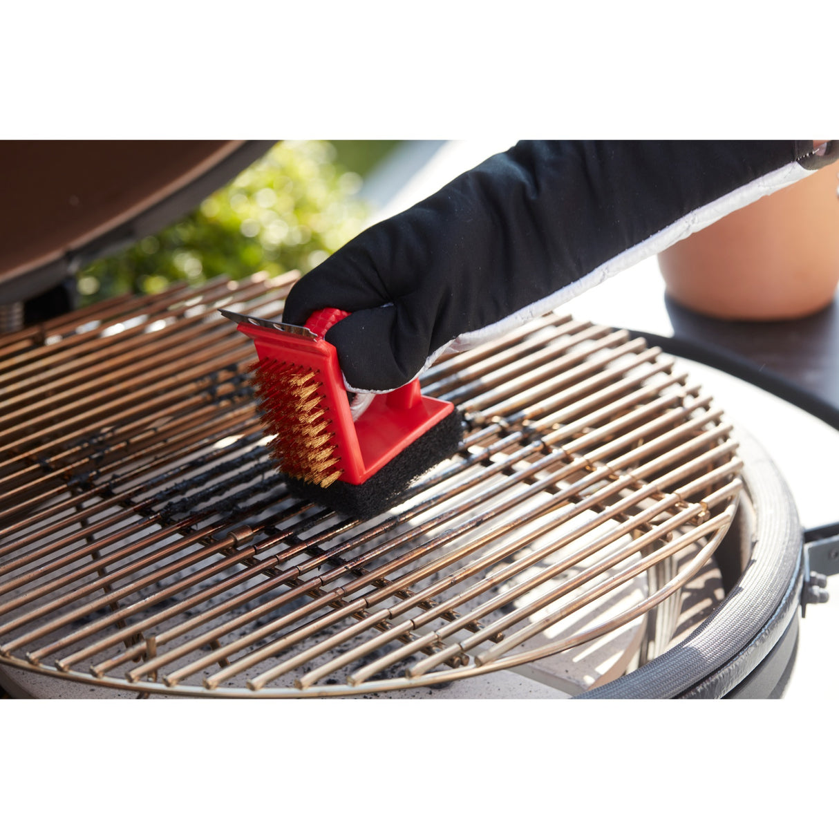 Barbecook 3-in-1-Bürste rot